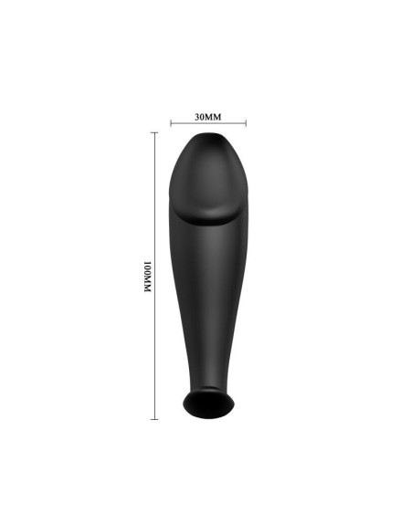 anal plug noir with remote control