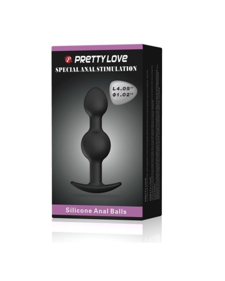 plug bolas anales silicona