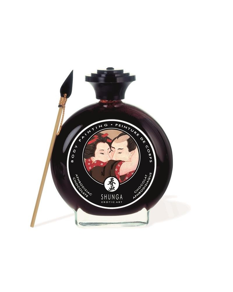 shunga kisable body paint chocolate flavor