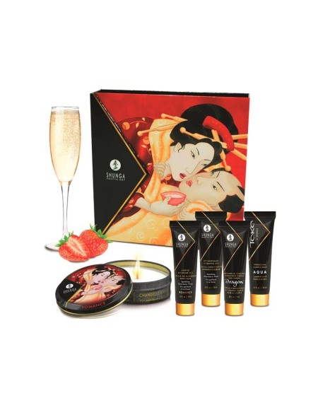 shunga geisha secrets kit sparkling wine