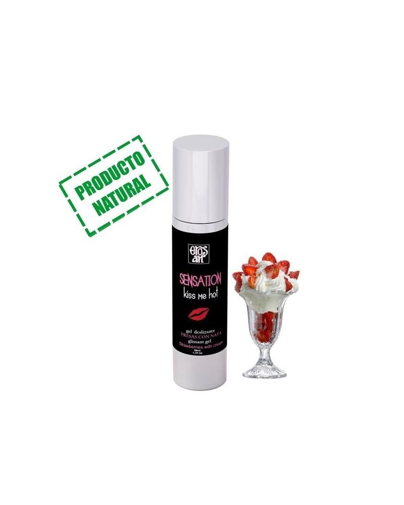 erosart lubricant sensation fresas con nata