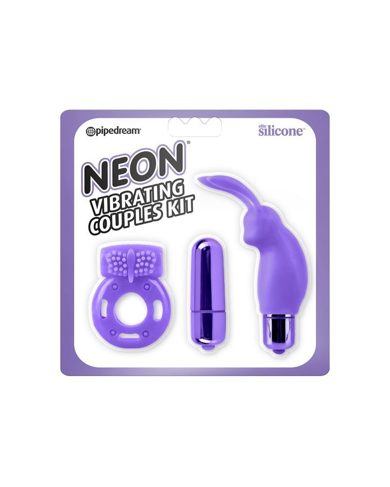 neon vibrant couples kit violet