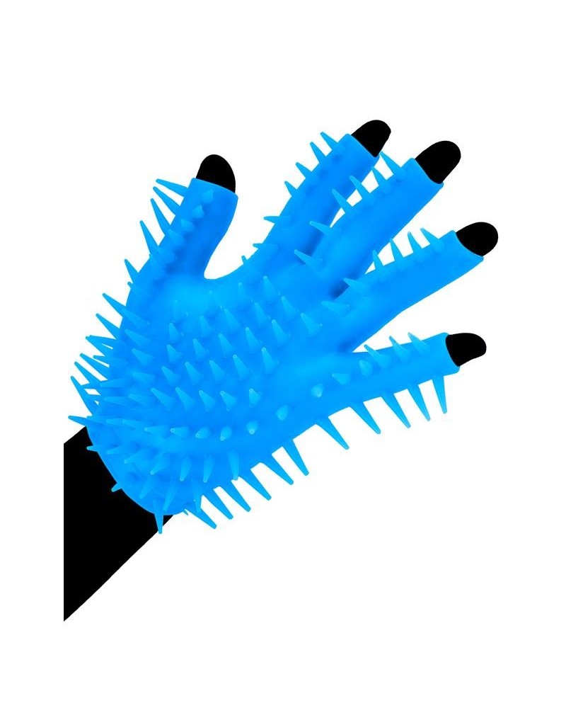 neon luv glove blue