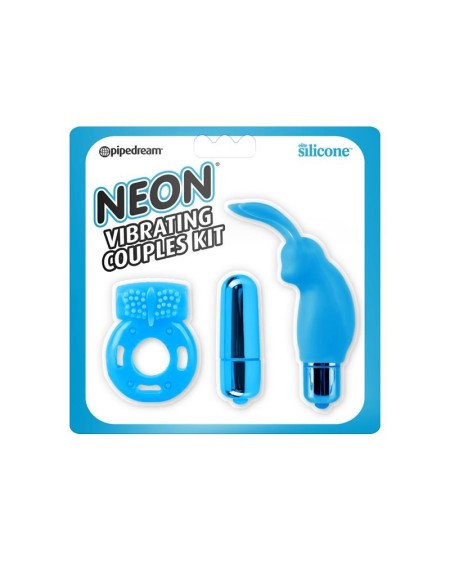 neon vibrant couples kit blue