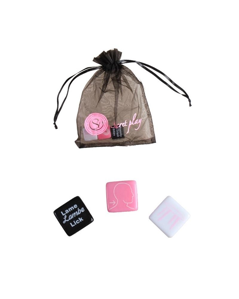 3 dices action, body and place