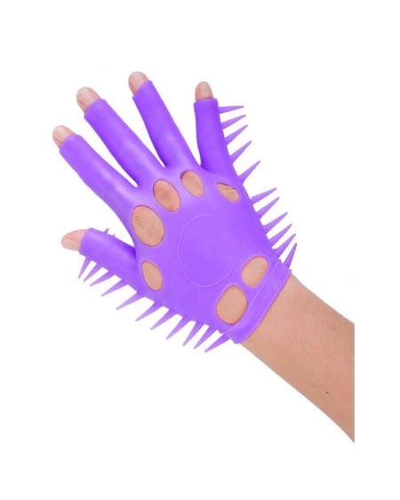 neon luv glove violet