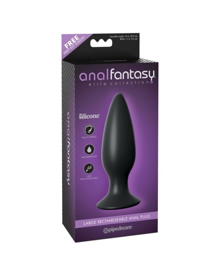 vibrant butt plug noir