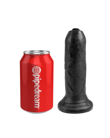 réaliste dildo with movable foreskin noir 6