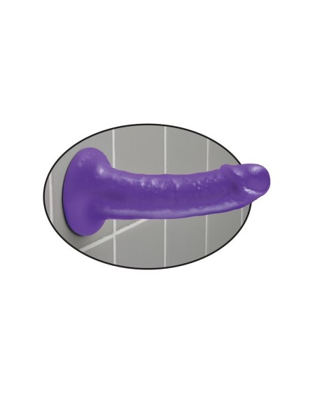 dildo slim 15,2 cm violet