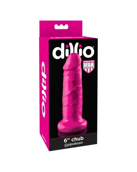 dildo chub 15,2 cm rose