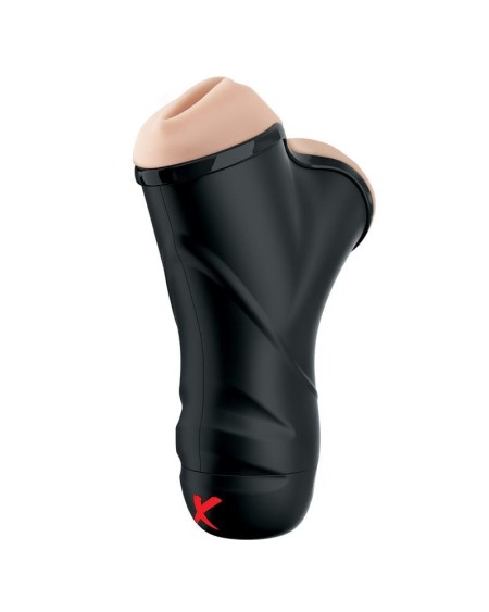 pdx elite double penetration vibrant stroker