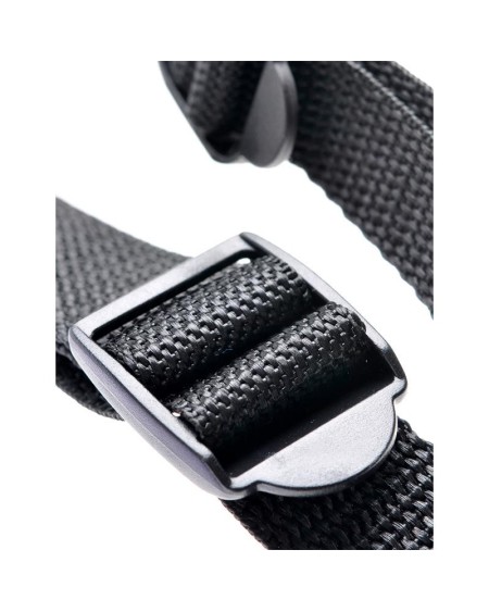 harness with dildo 16,5 cm violet