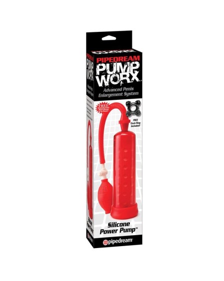 pump worx silicone power pump red