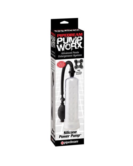 pump worx silicone power pump clear