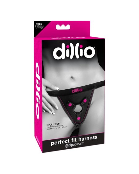 perfect fit harness noir