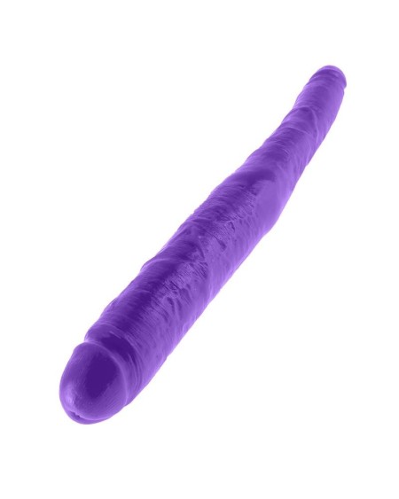 double dildo 40,6 cm violet