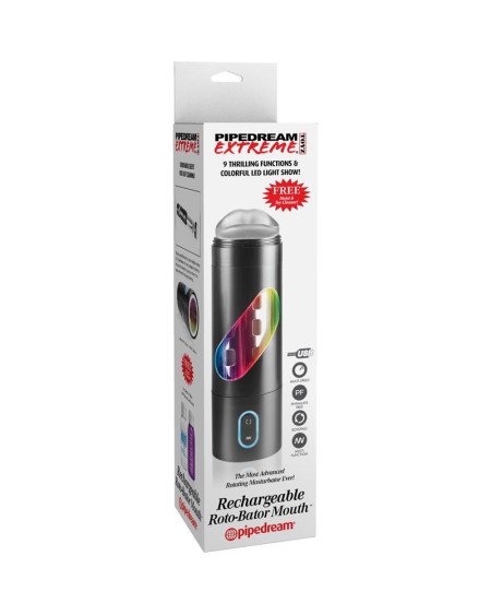 pipedream extreme toyz rechargeable roto-bator mouth