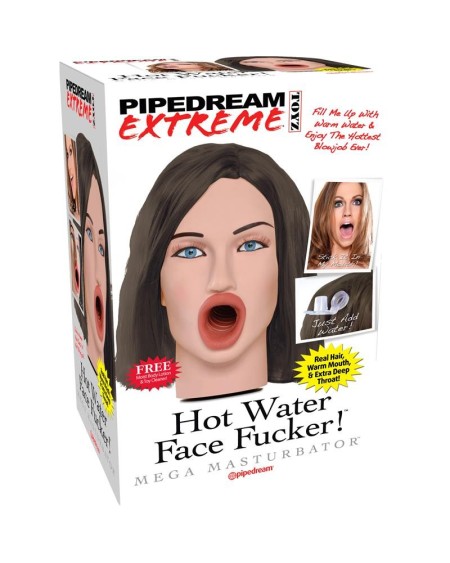 pipedream extreme toyz hot water face fucker! brunette