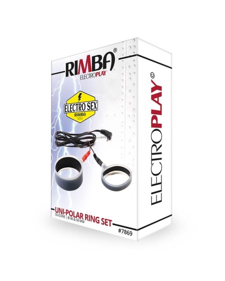 rimba electro play penis ring set