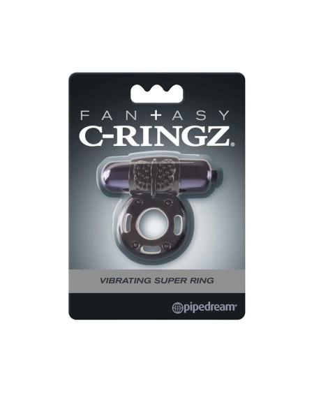 fantasy c-ringz vibrant super ring noir