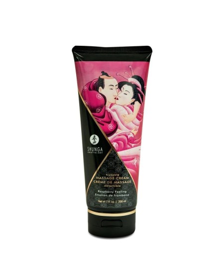 shunga massage cream raspberry aroma