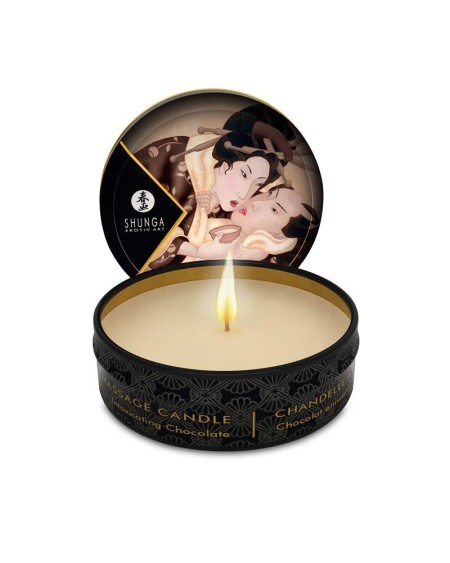 shunga mini candle massage chocolate