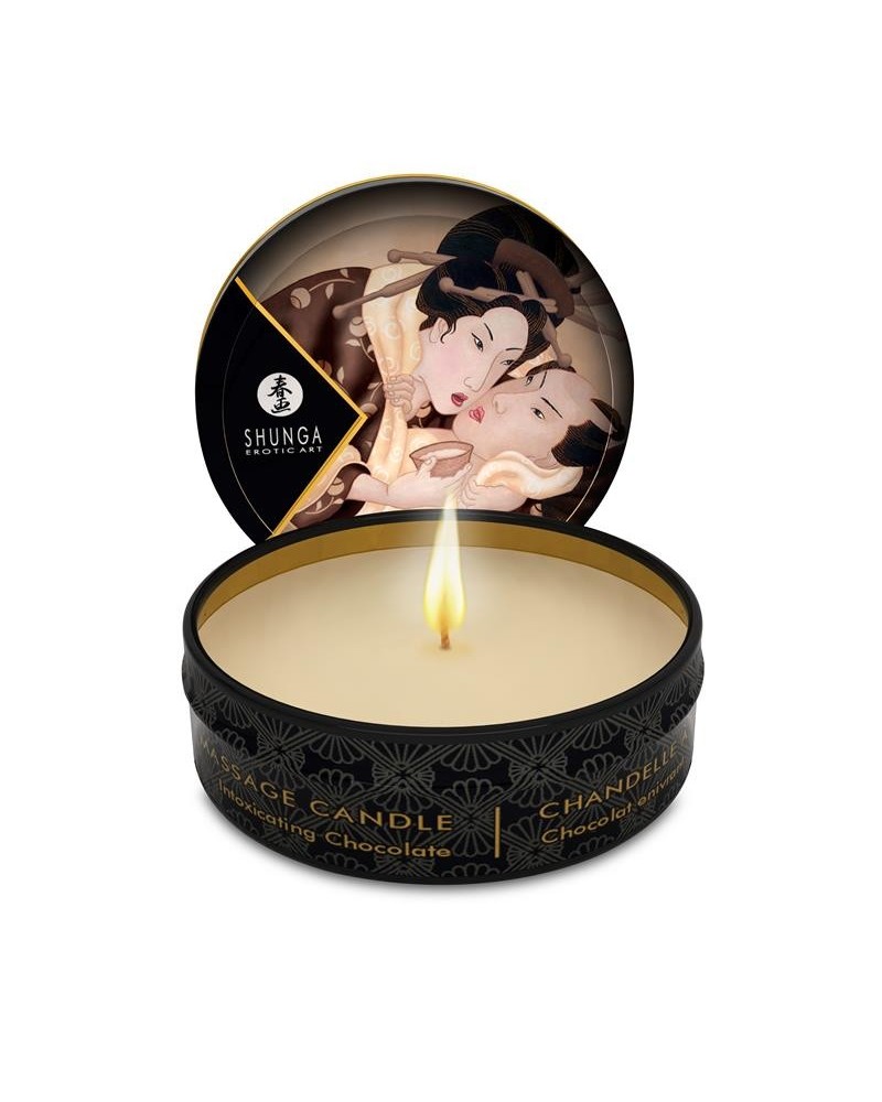 shunga mini candle massage chocolate