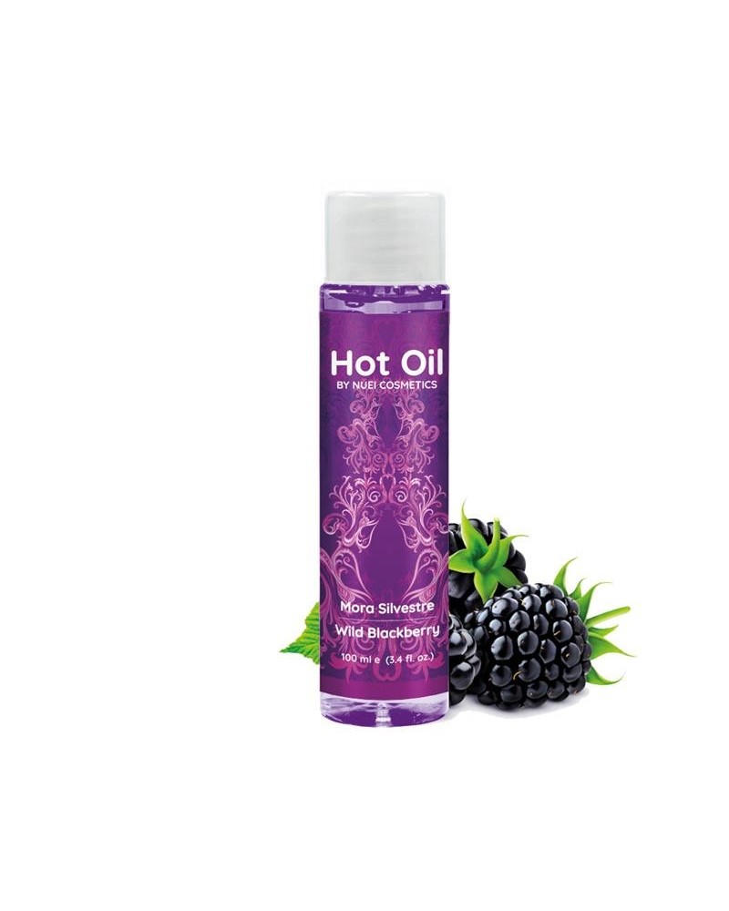 nuei hot oil warm effect blackberry 100 ml