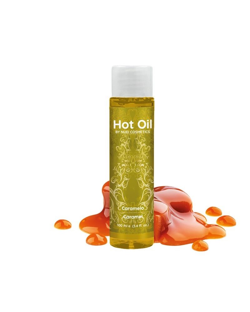 nuei hot oil warm effect caramel 100 ml