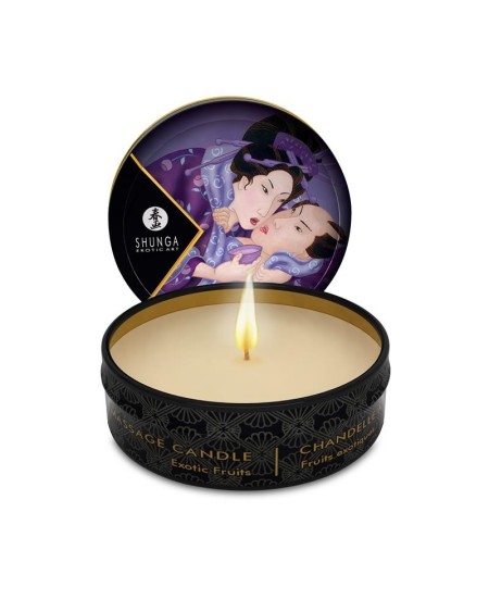 shunga mini candle massage exotics fruits