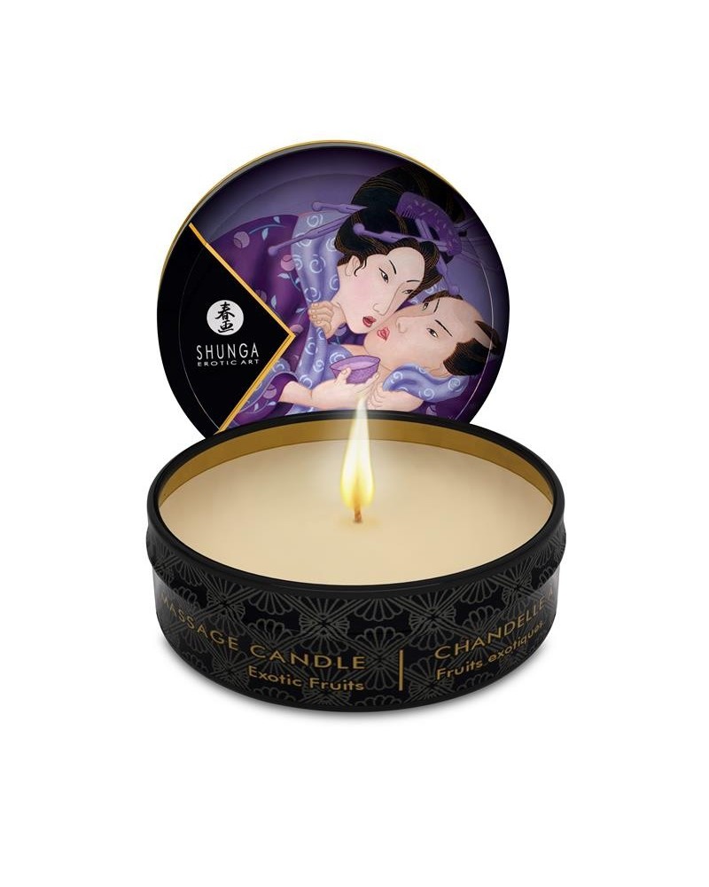 shunga mini candle massage exotics fruits