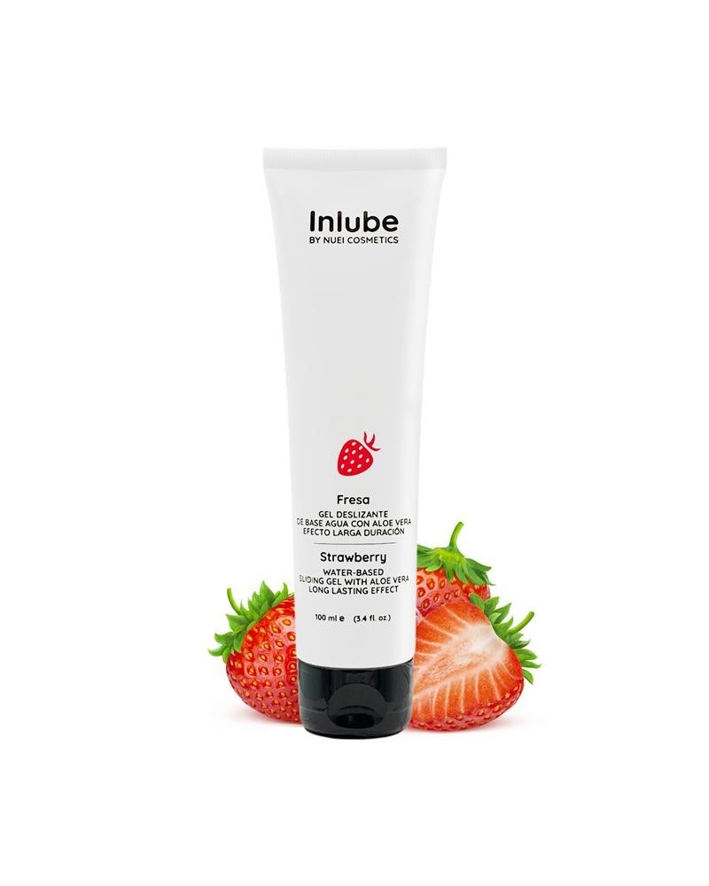 nuei water base lubricant inlube strawberry 100 ml