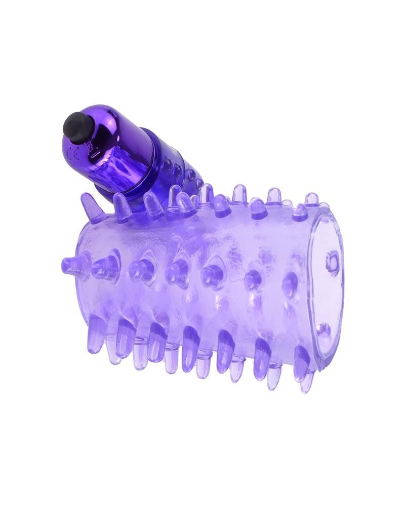 fantasy c-ringz vibrant cock sleeve violet