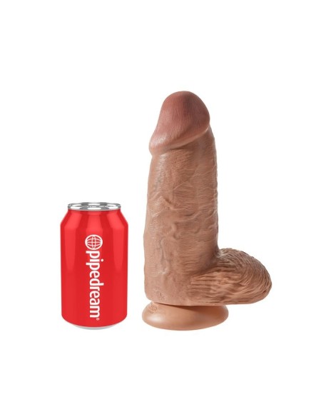 dildo with balls chubby 9 tan