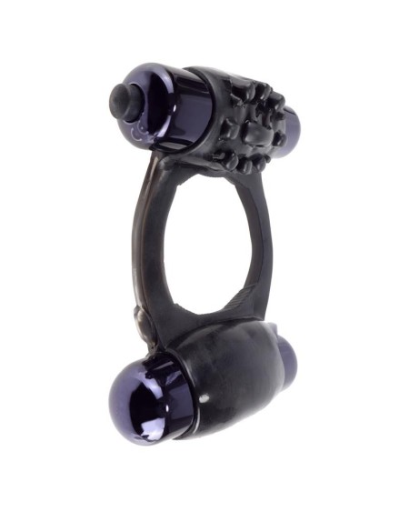 fantasy c-ringz duo-vibrating super ring noir