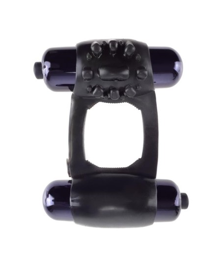 fantasy c-ringz duo-vibrating super ring noir