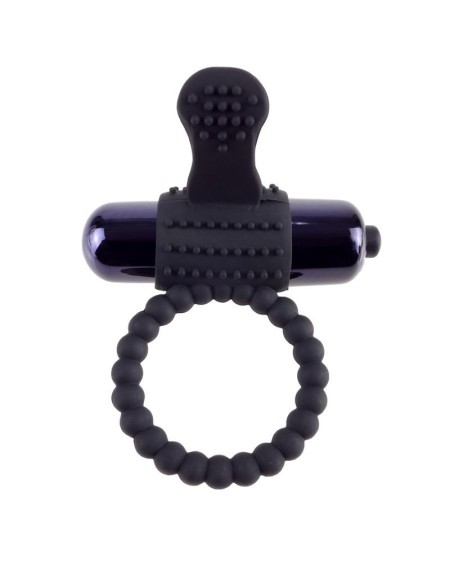 fantasy c-ringz vibrant silicone super ring noir