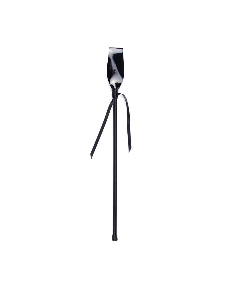 secret play noir patent leather riding crop