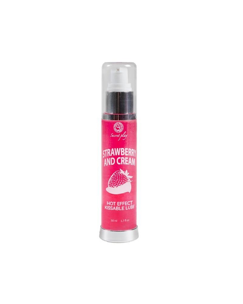 hot effect strawberry with cream lubricant 50 ml
