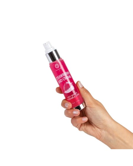 hot effect strawberry with cream lubricant 50 ml