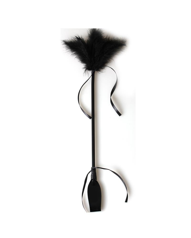 secret play noir duster and riding crop
