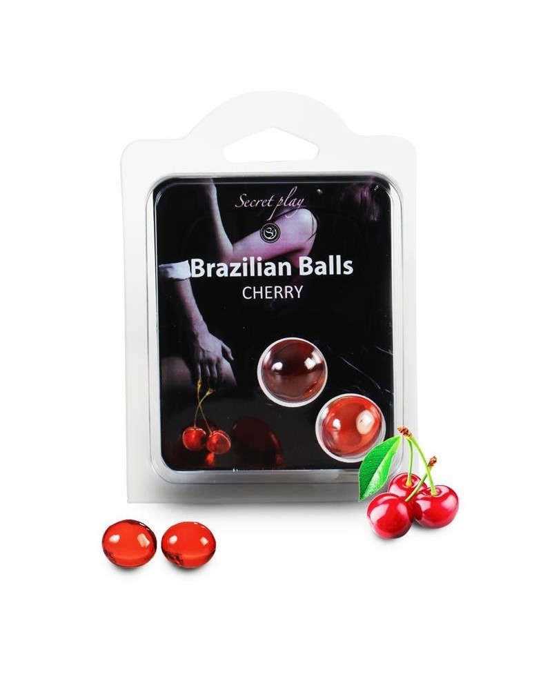 secret play set 2 brazilian balls cherry aroma