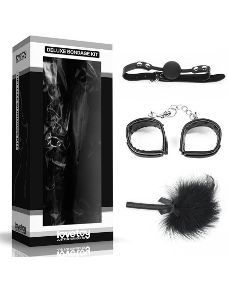 bondage kit deluxe noir