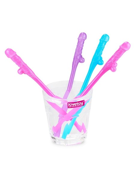 willy straws various colors pack of 9