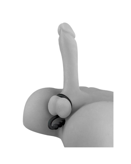 fetish fantasy elite ball cinch with anal bead noir