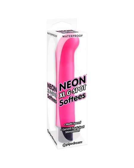 neon luv touch xl g-spot softees rose