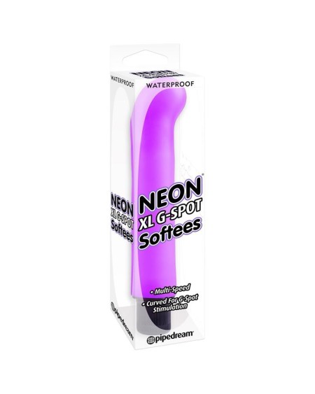 neon luv touch xl g-spot softees violet
