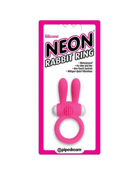 neon rabbit ring rose