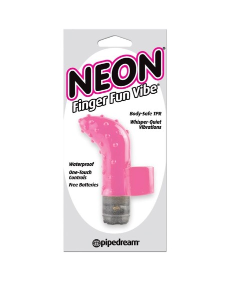 neon finger fun vibe rose