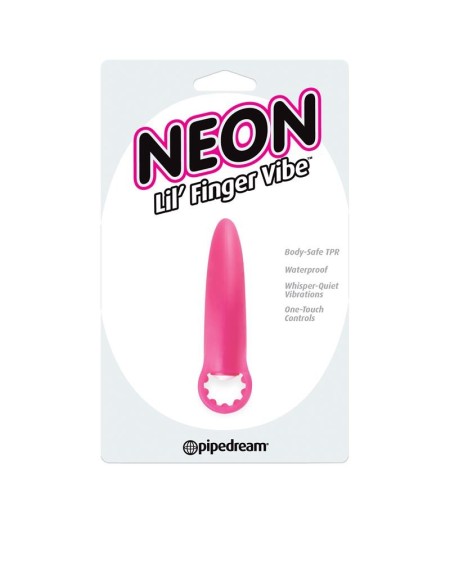 neon lil finger vibe rosa